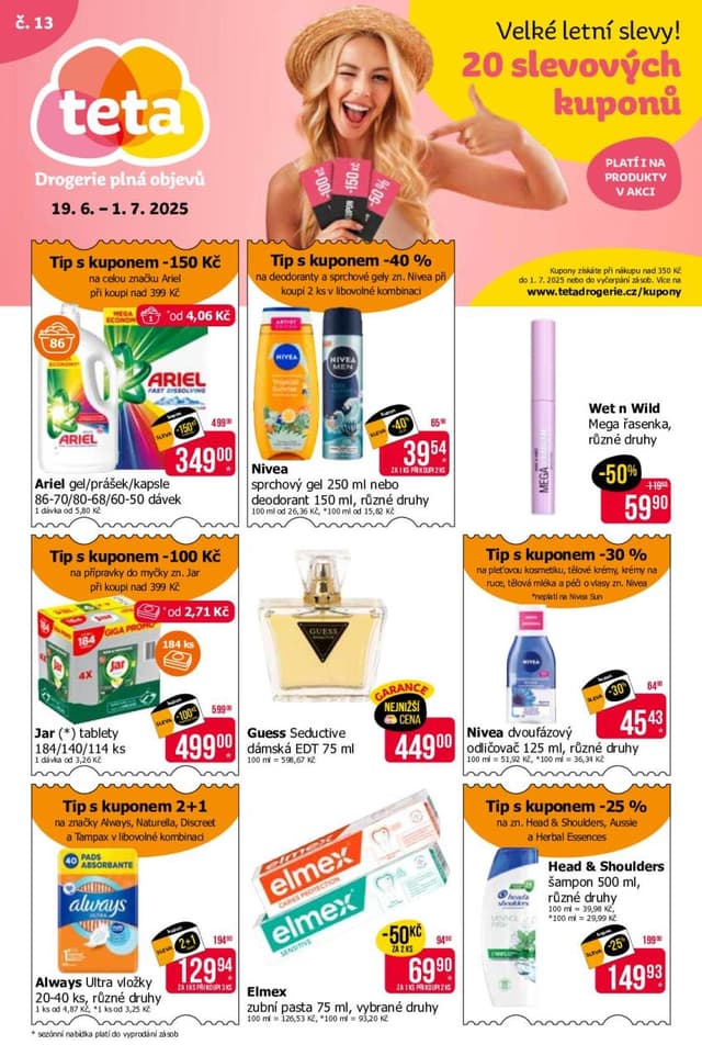 Teta drogerie leták 16. - 29.6.